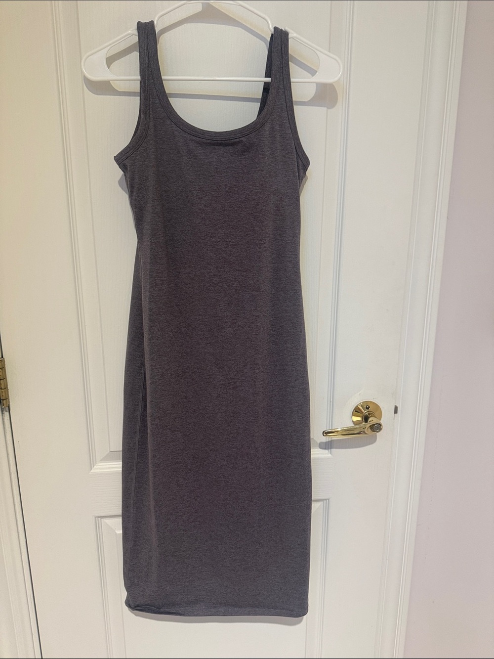 Vuori Women's Purple/Grey Tank Midi Dress